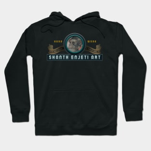 Shanth Enjeti Art Crest Hoodie